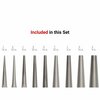 Tekton Solid Punch Set, 9-Piece (1/6-3/8 in.) PNC94001